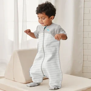 Pigiama Love To Dream™ per tutte le stagioni in cotone biologico bianco Dreamer